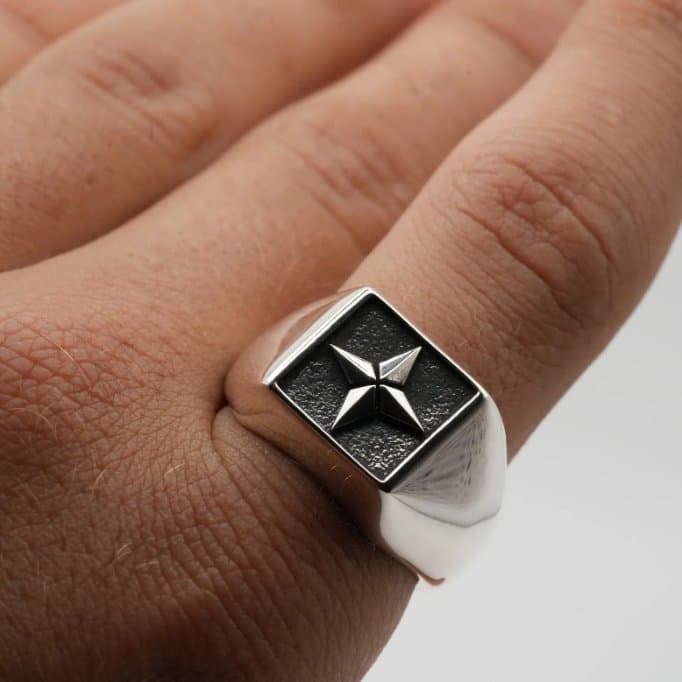 AK Signet Ring - View 6